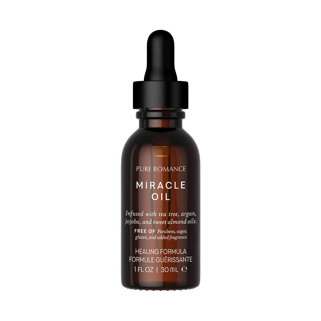 Miracle Oil by PURE ROMANCE - Non-toxic Botanicals + Essential Oils product rated SLOW by Million Marker, free from BPA, phthalates, and parabens