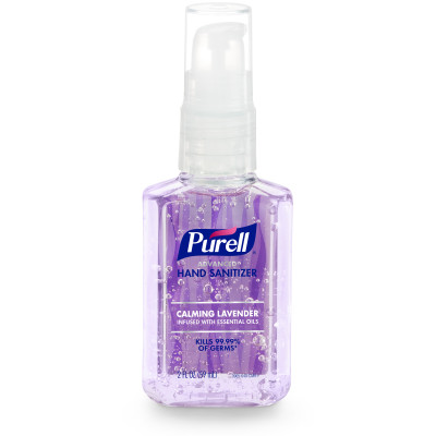 Advanced Hand SanitIzer with Calming Lavender by Purell - Non-toxic, STOP rated product free from harmful chemicals