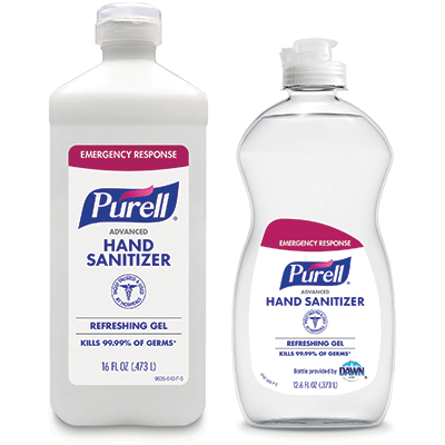 Emergency Response Advanced Hand Sanitizer Gel by Purell - Non-toxic, STOP rated product free from harmful chemicals