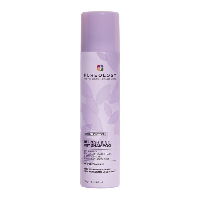 Style + Protect Refresh & Go Dry Shampoo by PUREOLOGY PROFESSIONAL COLOR CARE - Non-toxic, STOP rated product free from harmful chemicals