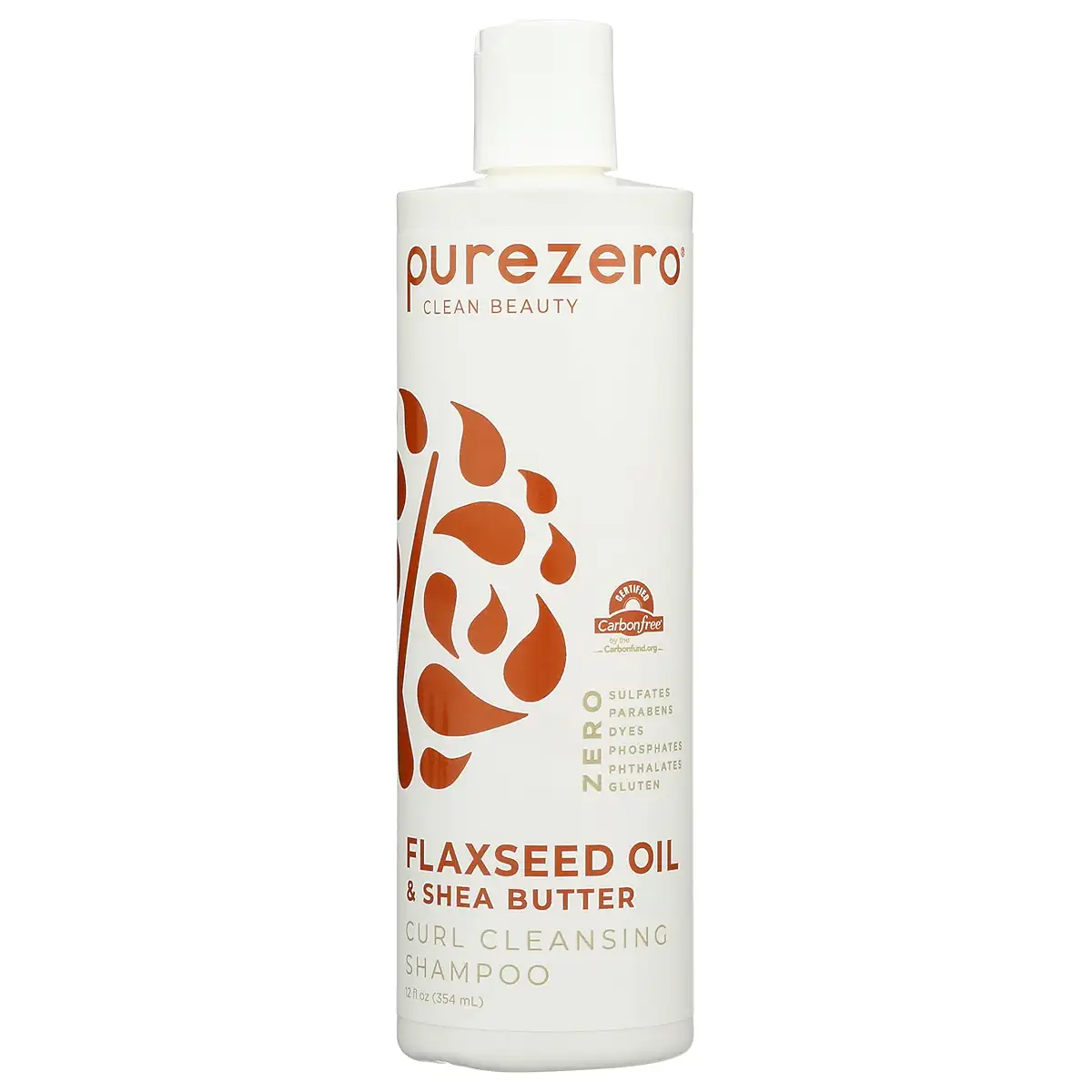 Flaxseed Oil & Shea Butter Shampoo by purezero - Non-toxic, STOP rated product free from harmful chemicals