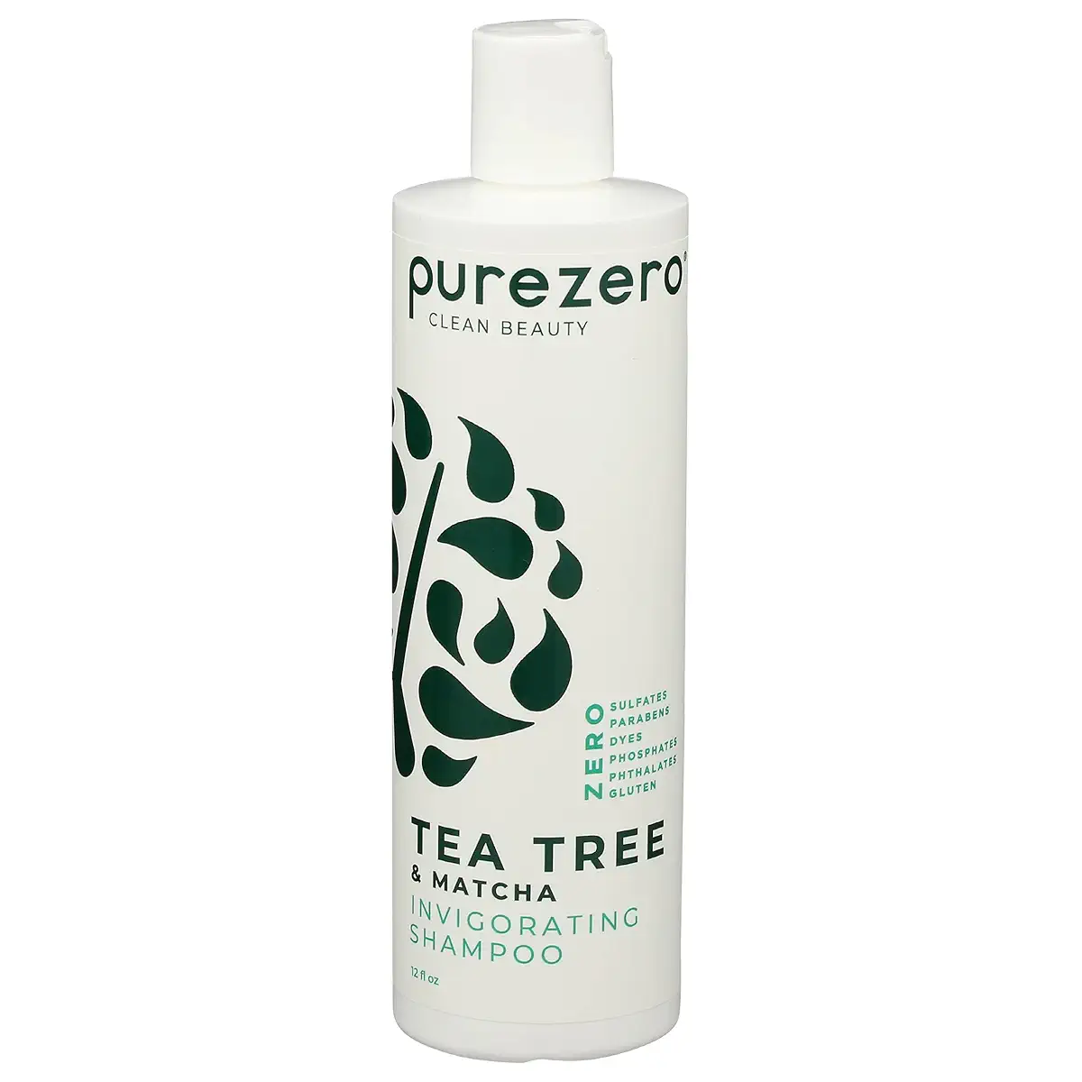 Tea Tree & Matcha Invigorating Shampoo by purezero - Non-toxic, STOP rated product free from harmful chemicals