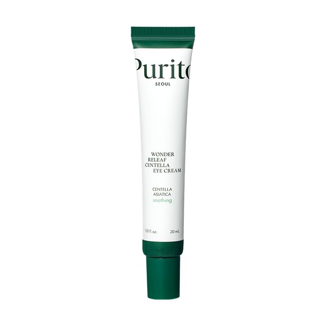 Wonder Releaf Centella Eye Cream by PURITO - Non-toxic Facial Care product rated SLOW by Million Marker, free from BPA, phthalates, and parabens