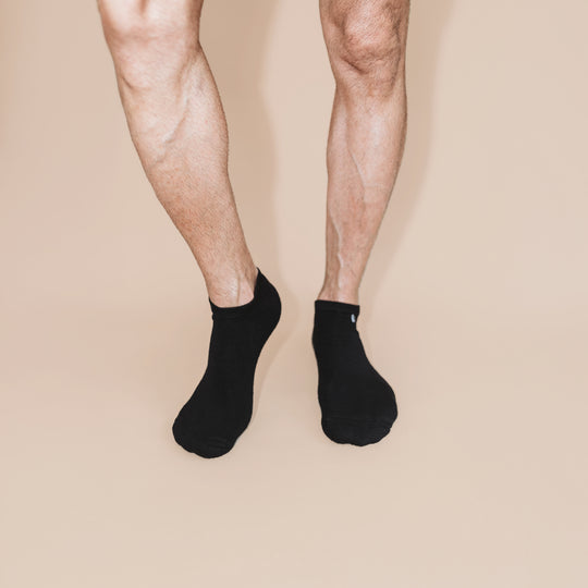 Cotton Ankle Pacers Midweight Socks by q FOR QUINN - Non-toxic Clothes product rated GO by Million Marker, free from BPA, phthalates, and parabens
