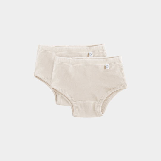 Kid's Natural No Dye Rose Classic Briefs by q FOR QUINN - Non-toxic, GO rated product free from harmful chemicals