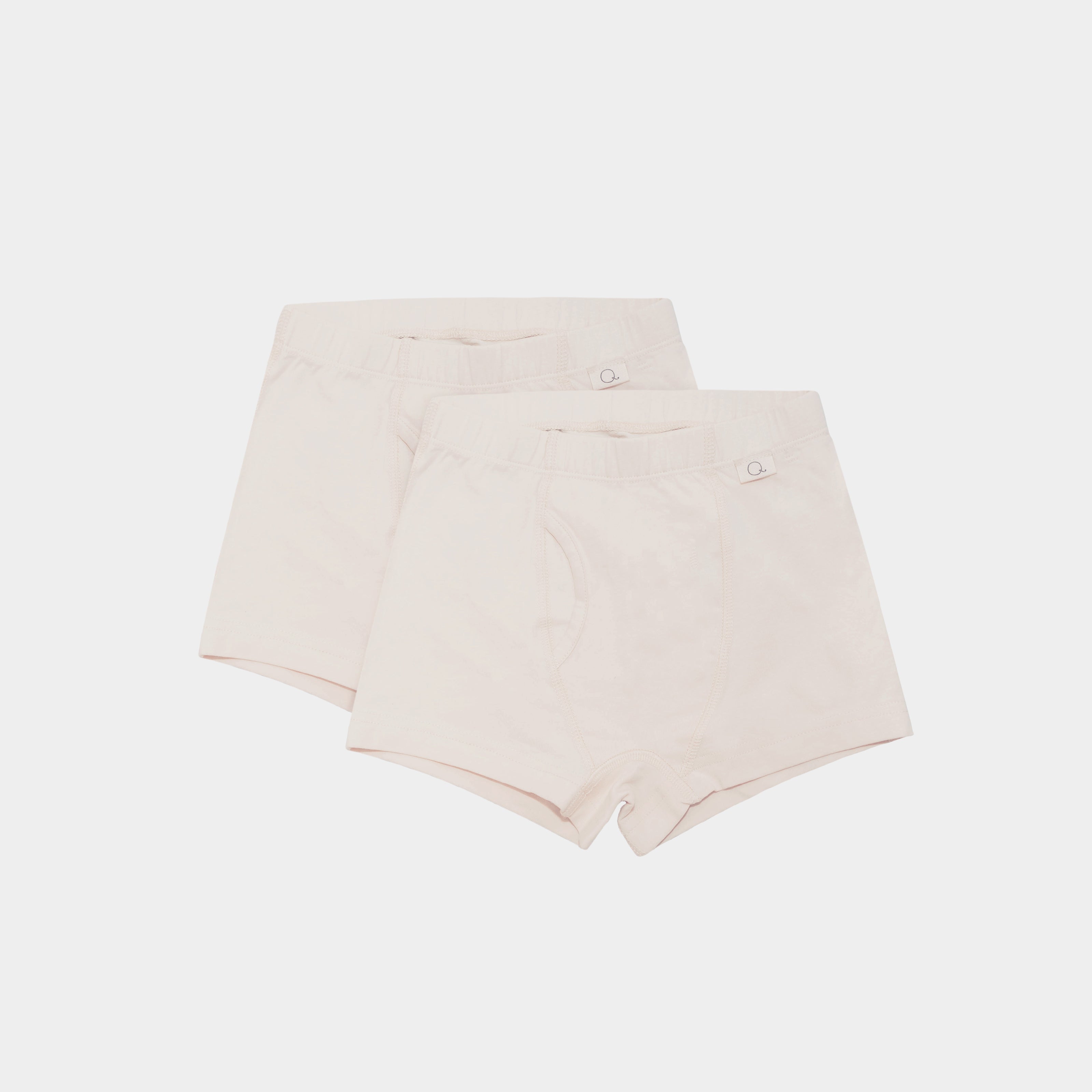 Kid's Natural No Dye Ryan Boxer Briefs by q FOR QUINN - Non-toxic Baby + Kids Clothes product rated GO by Million Marker, free from BPA, phthalates, and parabens
