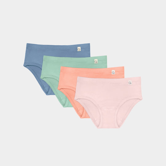 Kid's Super Bundle Luna Bikini Briefs by q FOR QUINN - Non-toxic Baby + Kids Clothes product rated GO by Million Marker, free from BPA, phthalates, and parabens