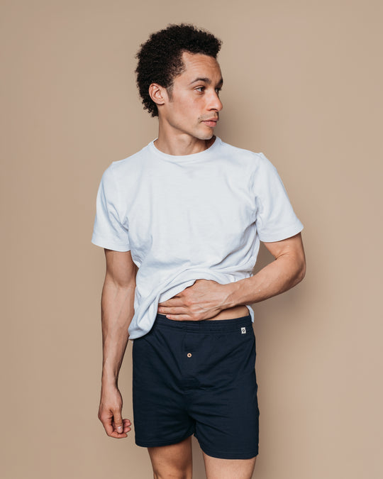 Men's Everyday Knit Boxers by q FOR QUINN - Non-toxic Clothes product rated GO by Million Marker, free from BPA, phthalates, and parabens