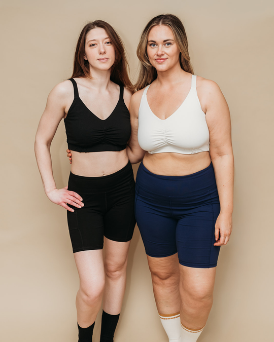 Organic Stretch Biker Short by q FOR QUINN - Non-toxic Clothes product rated GO by Million Marker, free from BPA, phthalates, and parabens