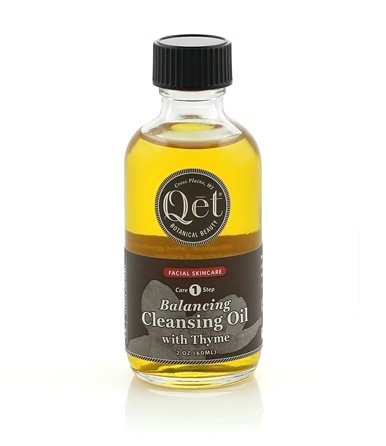 Balancing Cleansing Oil with Thyme by Qet Botanicals - Non-toxic, SLOW rated product free from harmful chemicals