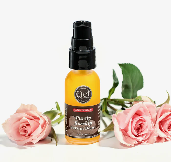 Purely Rosehip Serum Boost by Qet Botanicals - Non-toxic, SLOW rated product free from harmful chemicals