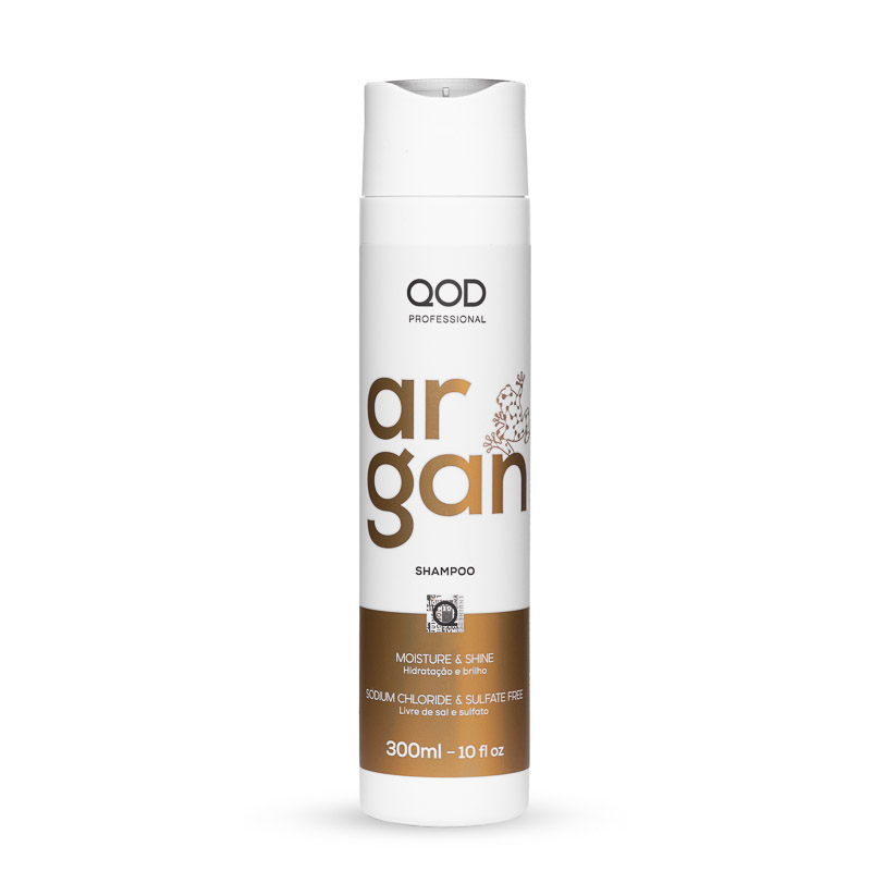 Argan Shampoo by QOD PROFESSIONAL - Non-toxic Shampoos + Conditioners product rated STOP by Million Marker, free from BPA, phthalates, and parabens