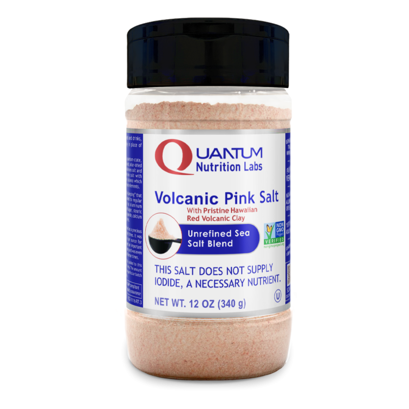 Volcanic Pink Salt by QUANTUM NUTRITION LABS - Non-toxic Soaps + Body Washes product rated GO by Million Marker, free from BPA, phthalates, and parabens