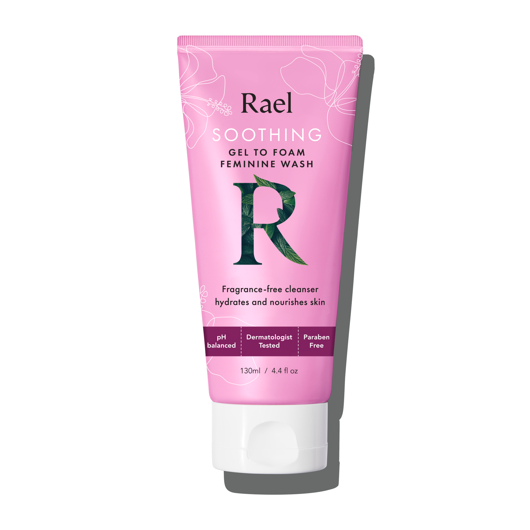 Soothing Gel to Foam Feminine Wash by Rael - Non-toxic, SLOW rated product free from harmful chemicals