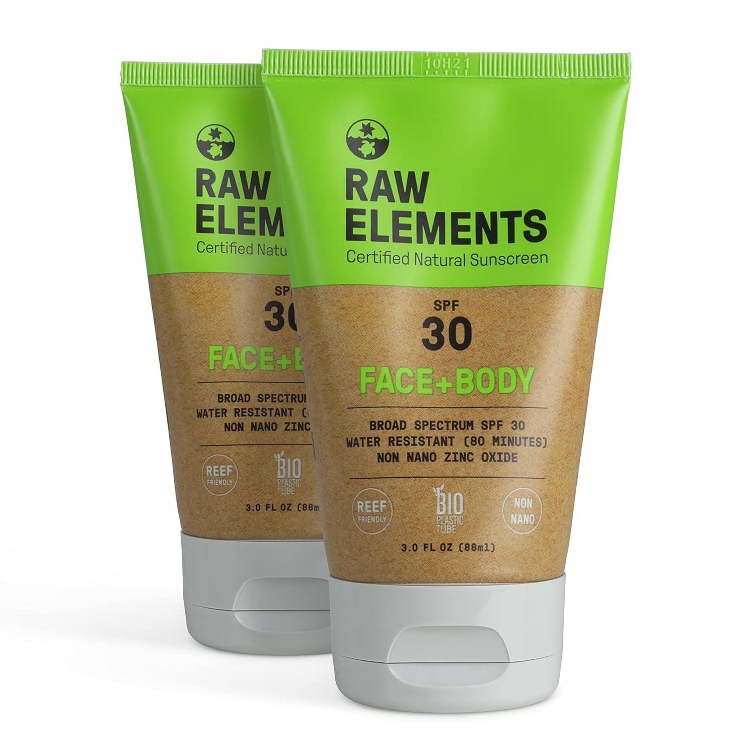 Raw Elements Raw Elements Mineral Sunscreen Moisturizer SPF 30 2pack