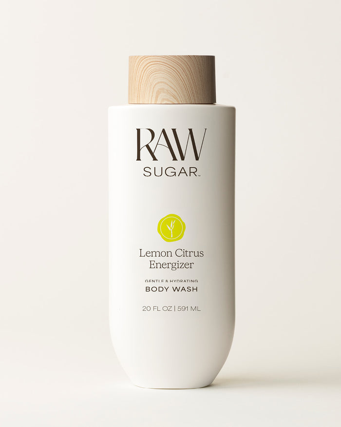 Lemon Citrus Energizer Body Wash by RAWSUGAR - Non-toxic, STOP rated product free from harmful chemicals