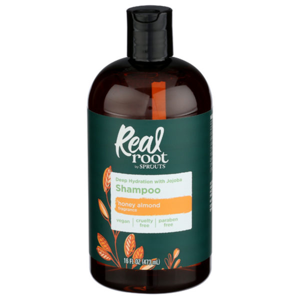 Shampoo – Honey Almond by Real Root by SPROUTS - Non-toxic, SLOW rated product free from harmful chemicals