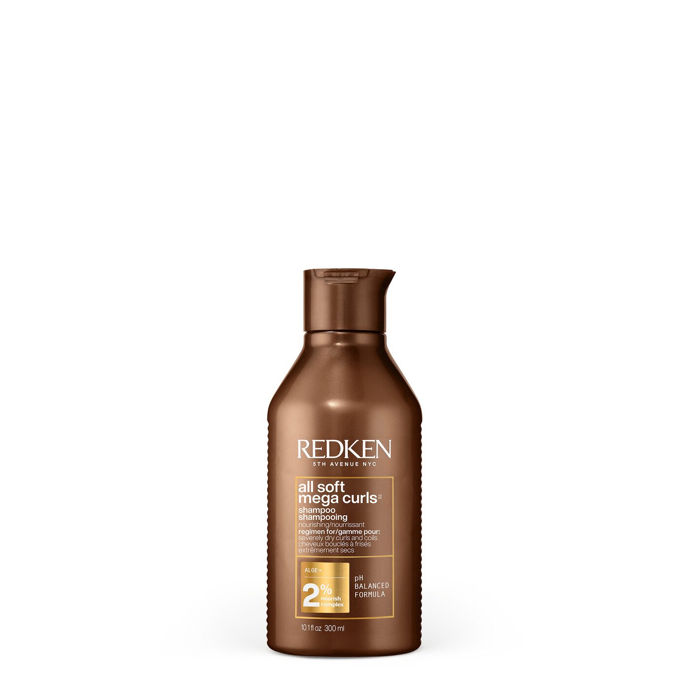 All Soft Mega Curls Shampoo by REDKEN 5TH AVENUE NYC - Non-toxic, STOP rated product free from harmful chemicals