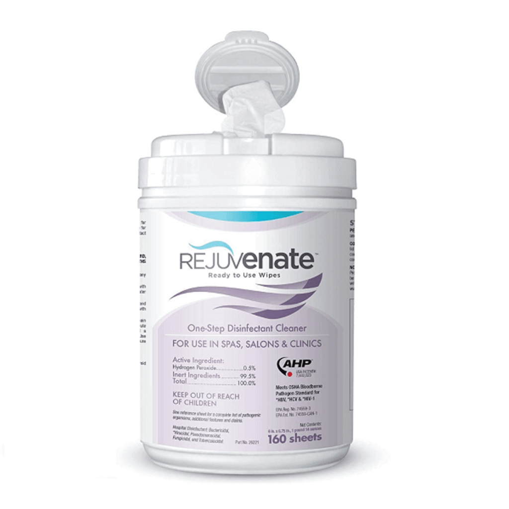 Wipes One-Step Disinfectant Cleaner by REJUVenate - Non-toxic Household Cleaning Products product rated STOP by Million Marker, free from BPA, phthalates, and parabens