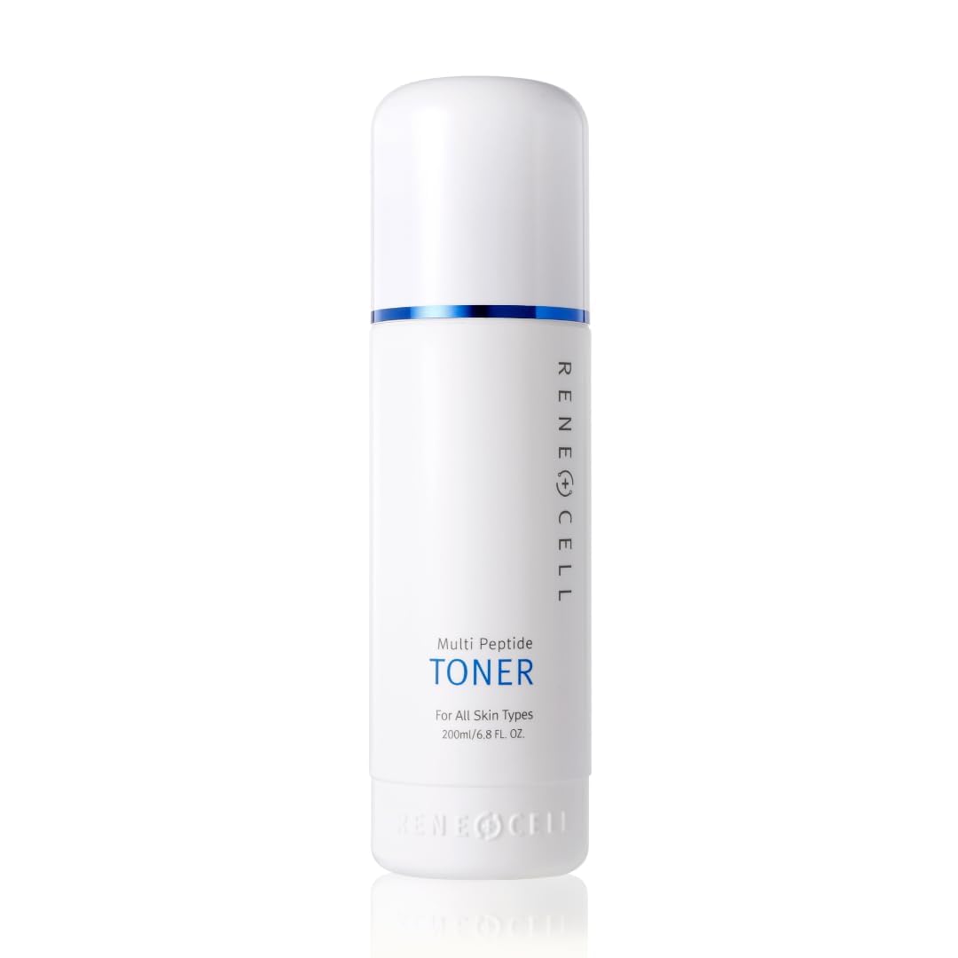 Multi Peptide Toner for All Skin Types by RENE + CELL - Non-toxic, SLOW rated product free from harmful chemicals