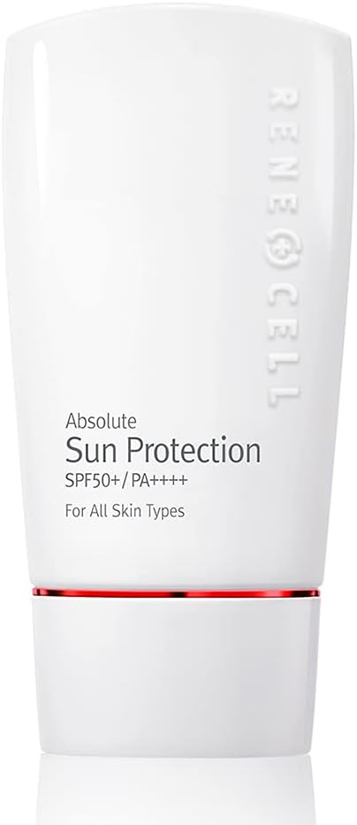 Sunscreen - Absolute Sun Protection SPF 50+ PA++++ by RENE + CELL - Non-toxic Sunscreens product rated STOP by Million Marker, free from BPA, phthalates, and parabens
