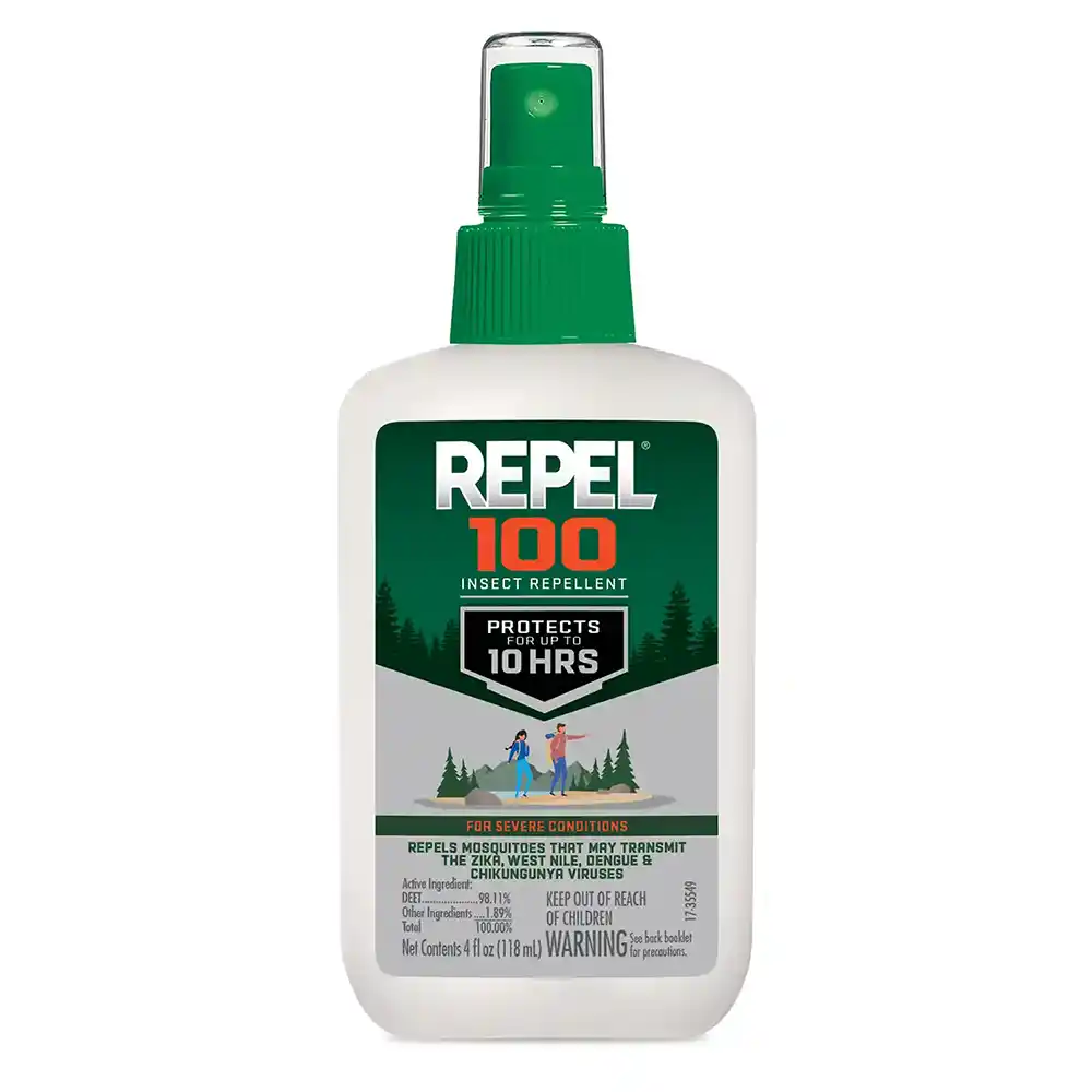 100 Insect Repellent Pump Spray by REPEL - Non-toxic, STOP rated product free from harmful chemicals