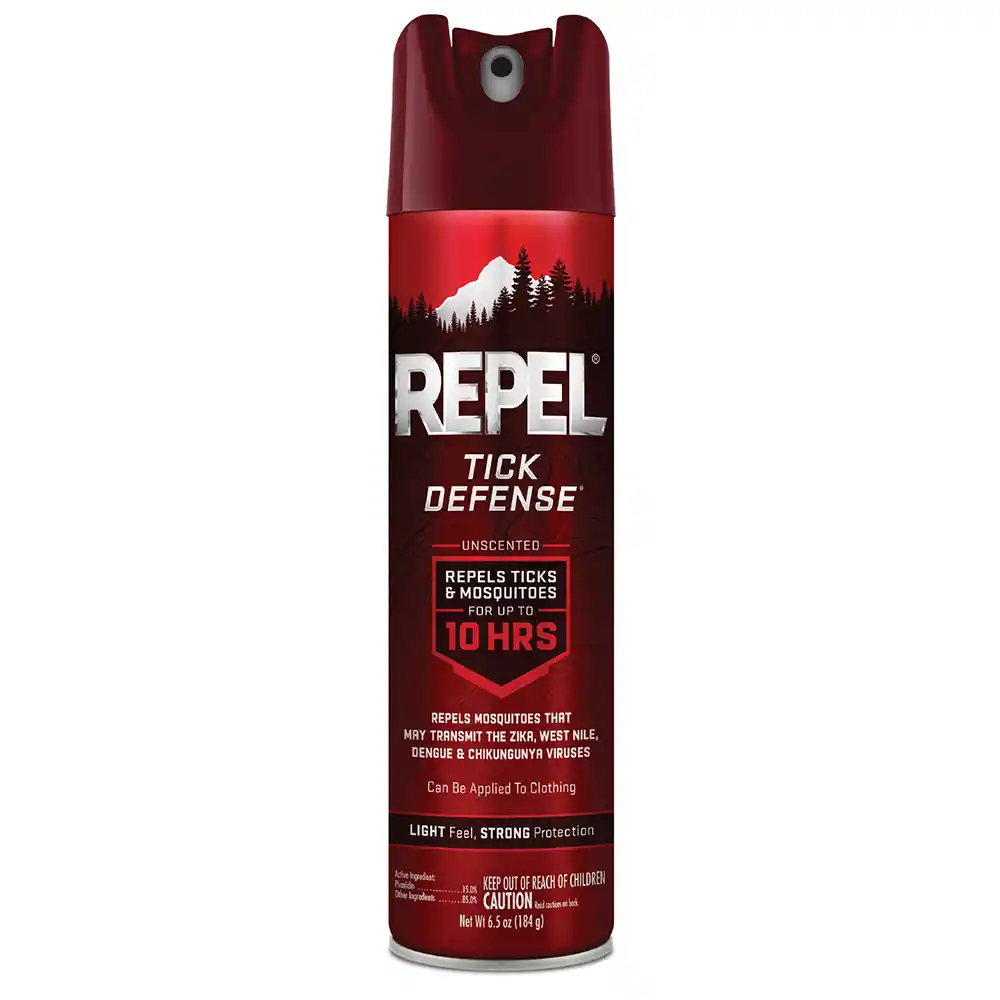 Tick Defense - Unscented by REPEL - Non-toxic, STOP rated product free from harmful chemicals