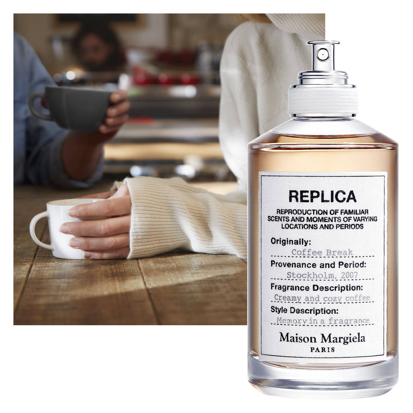 Coffee Break Eau de Toilette by REPLICA - Non-toxic Perfume + Cologne product rated STOP by Million Marker, free from BPA, phthalates, and parabens