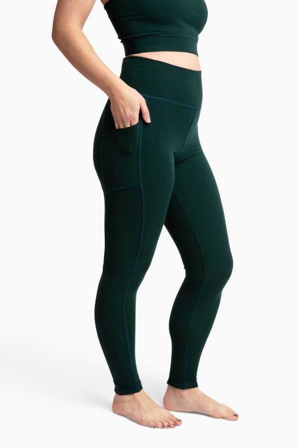 Sage Pocket Legging by Reprise - Non-toxic, SLOW rated product free from harmful chemicals