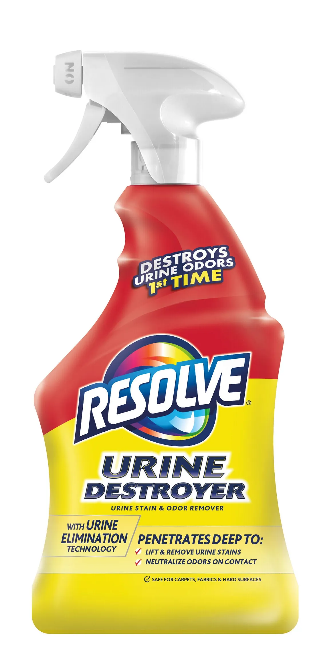Urine Destroyer by Resolve - Non-toxic Household Cleaning Products product rated STOP by Million Marker, free from BPA, phthalates, and parabens