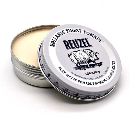 Clay Matte Pomade by REUZEL - Non-toxic, STOP rated product free from harmful chemicals