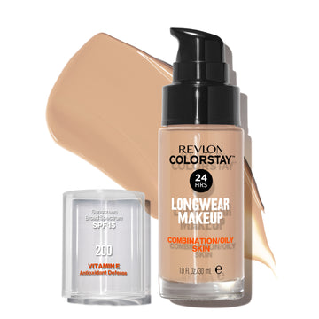 ColorStay Longwear Makeup SPF 15 by REVLON - Non-toxic, STOP rated product free from harmful chemicals