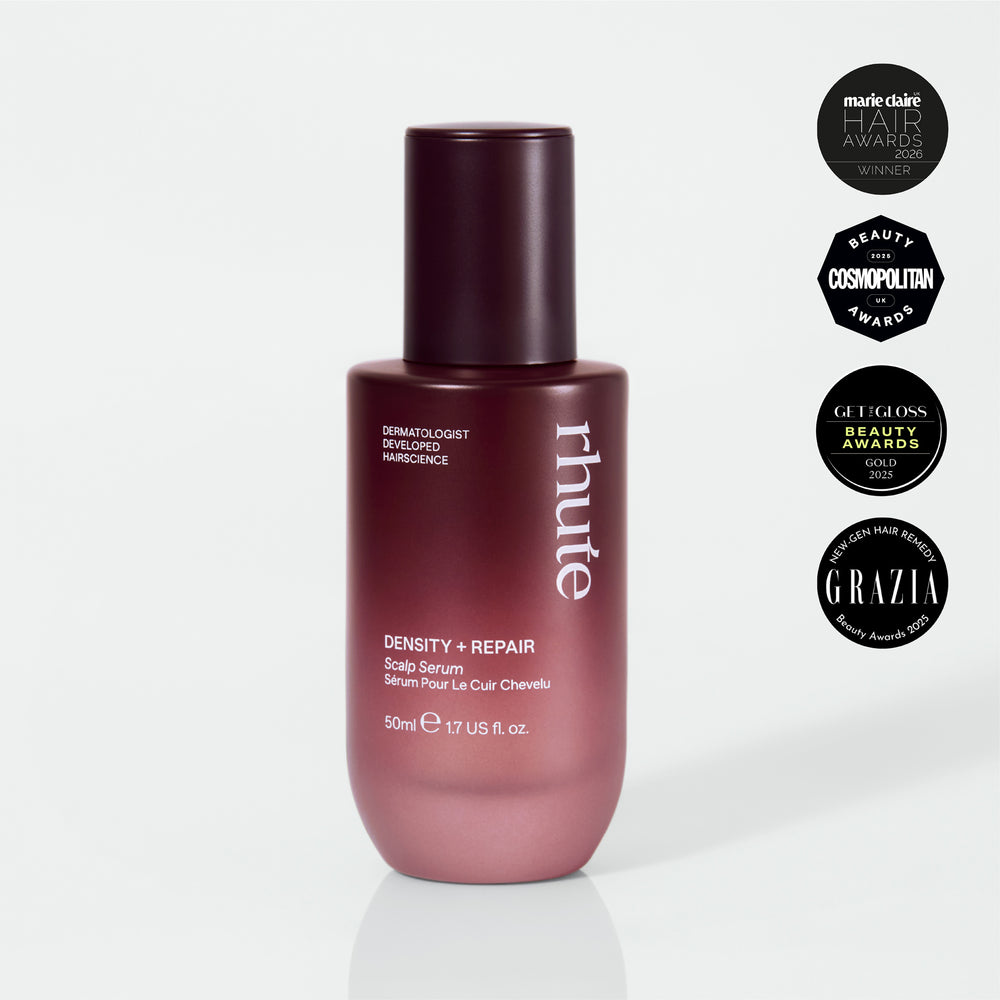 Density + Repair Scalp Serum by rhute - Non-toxic Hair Styling + Treatment product rated SLOW by Million Marker, free from BPA, phthalates, and parabens