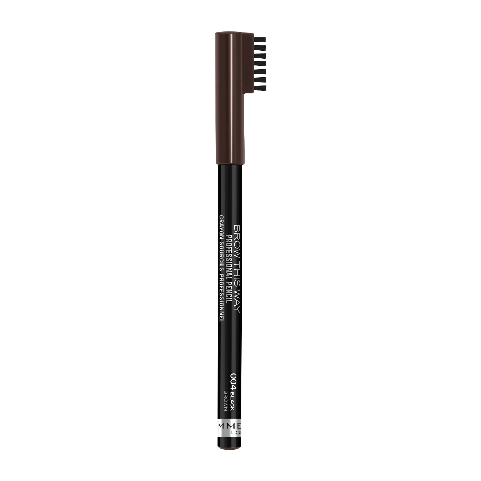 Brow This Way Professional Eyebrow Pencil by RIMMEL LONDON - Non-toxic, STOP rated product free from harmful chemicals