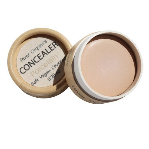 Concealer - Porcelain by RIVER ORGANICS - Non-toxic Cosmetics product rated SLOW by Million Marker, free from BPA, phthalates, and parabens