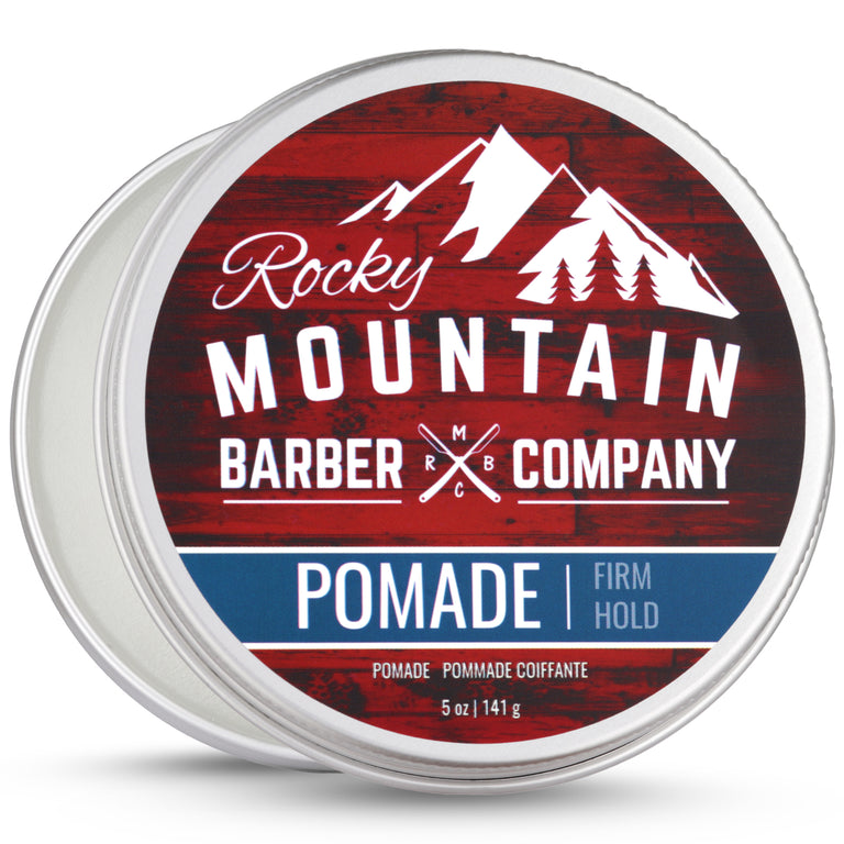 Pomade by Rocky MOUNTAIN BARBER COMPANY - Non-toxic Hair Styling + Treatment product rated STOP by Million Marker, free from BPA, phthalates, and parabens