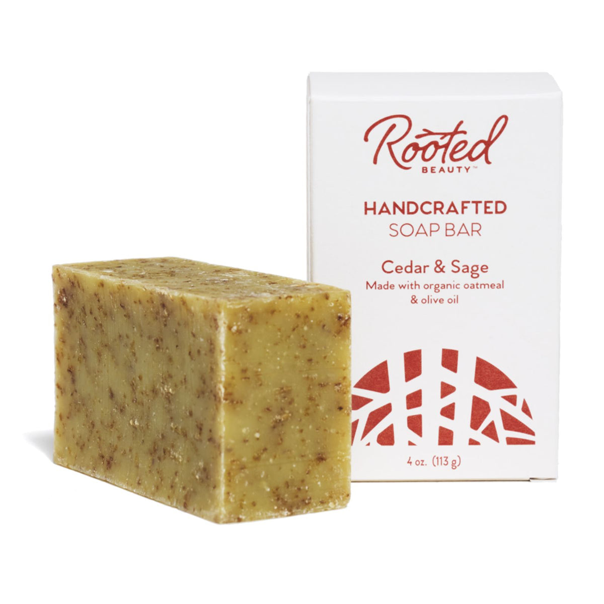 Bar Soap - Cedar & Sage by Rooted Beauty - Non-toxic Soaps + Body Washes product rated SLOW by Million Marker, free from BPA, phthalates, and parabens