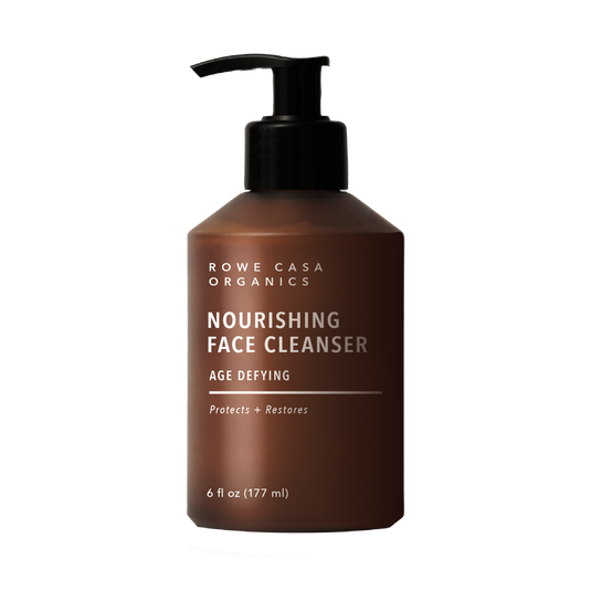 Age Defying Nourishing Face Cleanser by ROWE CASA ORGANICS - Non-toxic, SLOW rated product free from harmful chemicals
