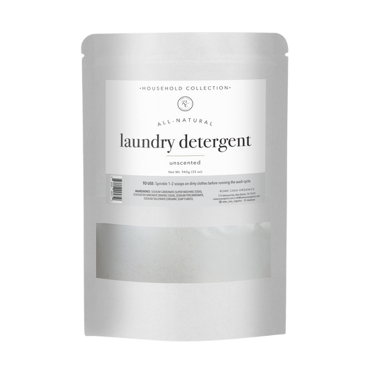 All-Natural Laundry Detergent - Unscented by ROWE CASA ORGANICS - Non-toxic, GO rated product free from harmful chemicals