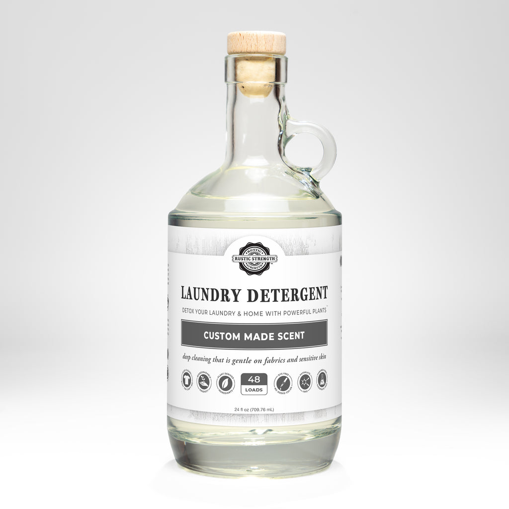 Laundry Detergent - Custom Made Scent by RUSTIC STRENGTH - Non-toxic, SLOW rated product free from harmful chemicals
