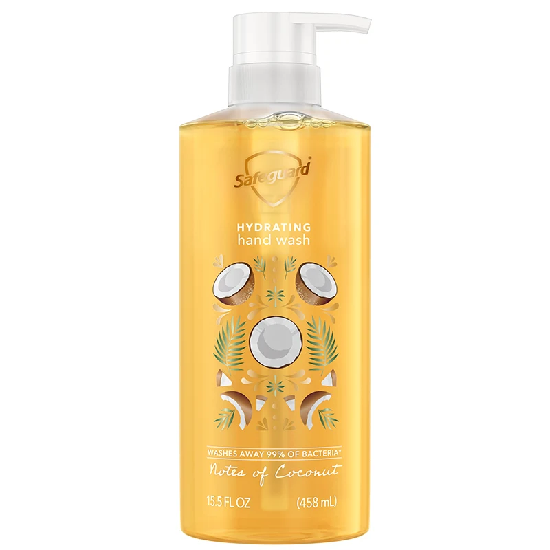 Hydrating Hand Wash - Notes of Coconut by Safeguard - Non-toxic Soaps + Body Washes product rated STOP by Million Marker, free from BPA, phthalates, and parabens
