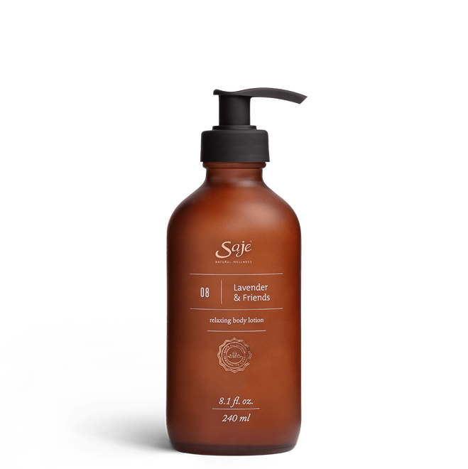 Relaxing Body Lotion - Lavender & Friends by Saje - Non-toxic, SLOW rated product free from harmful chemicals