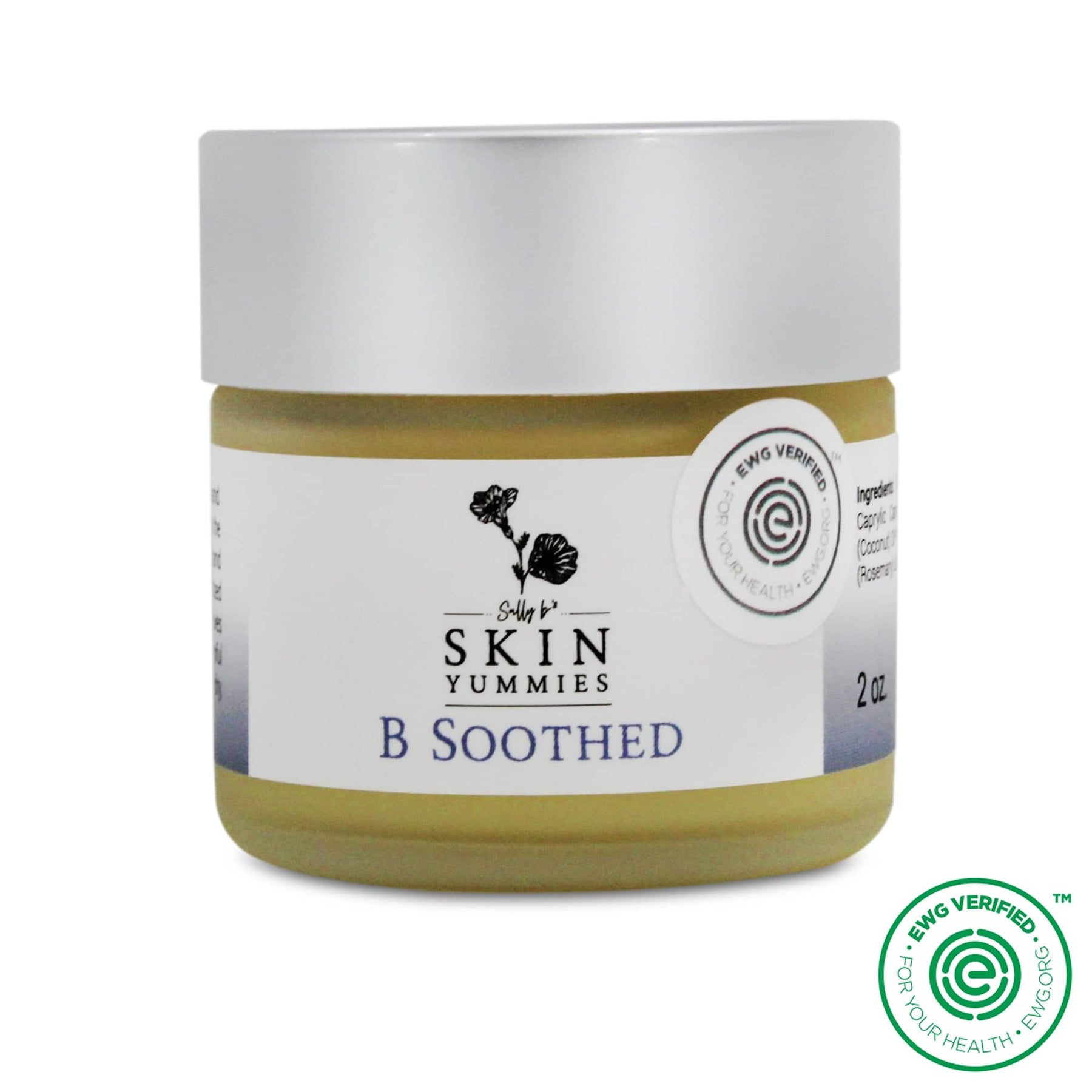 B Soothed by Sally B's SKIN YUMMIES - Non-toxic Body Oils, Butters + Lotions product rated GO by Million Marker, free from BPA, phthalates, and parabens