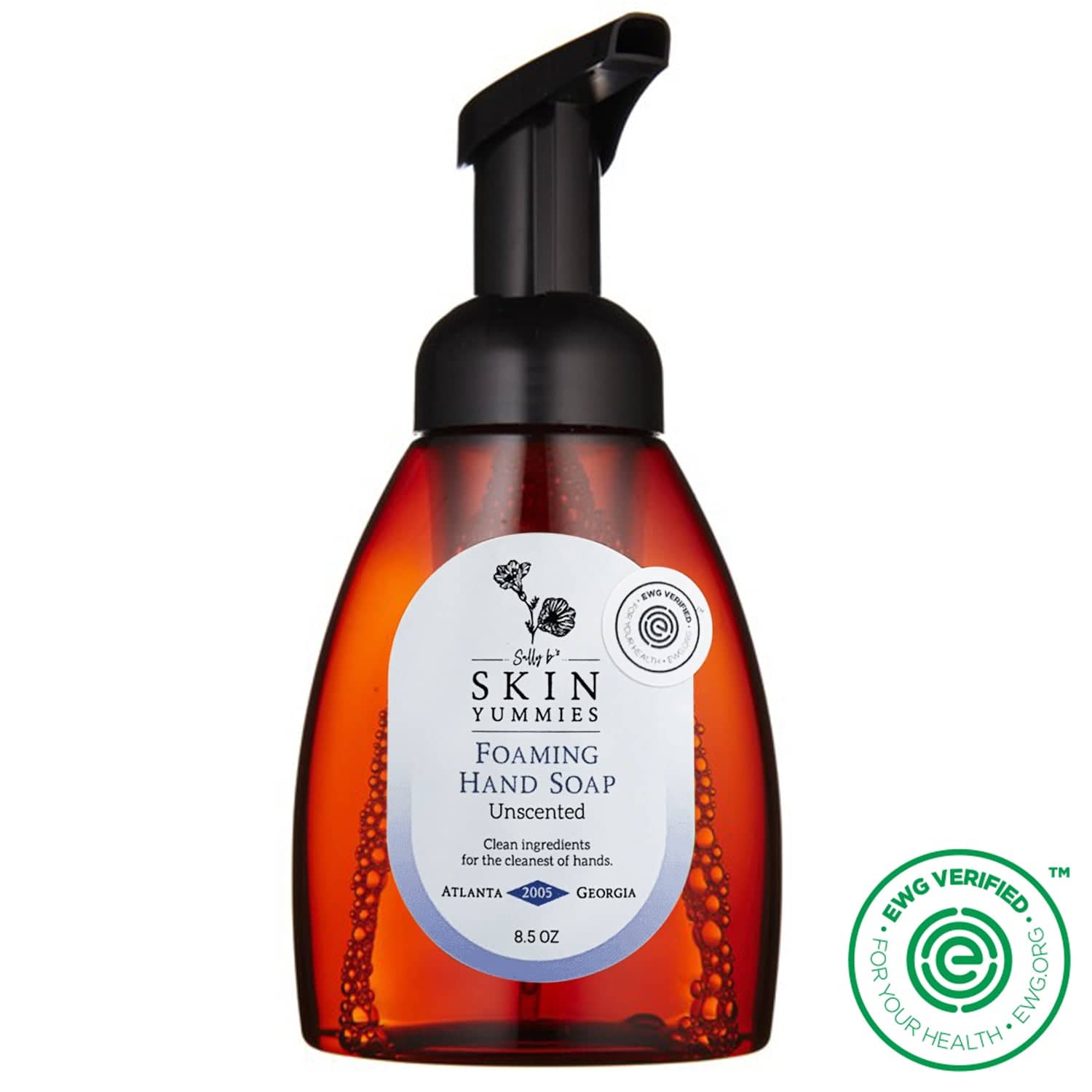 Foaming Hand Soap - Unscented by Sally B's SKIN YUMMIES - Non-toxic, GO rated product free from harmful chemicals