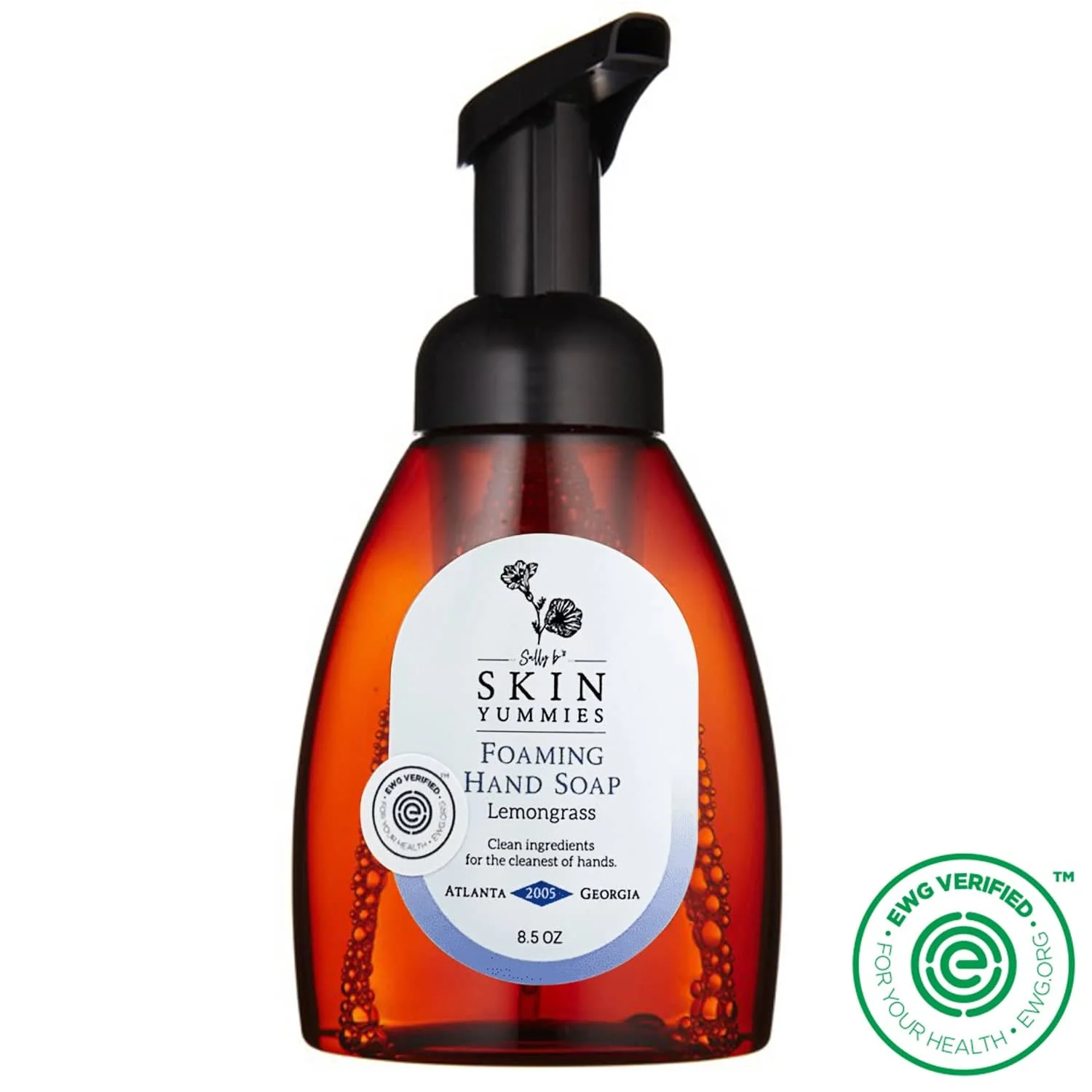 Unscented Foaming Hand Soap by Sally B's Skin Yummies - Non-toxic, GO rated product free from harmful chemicals