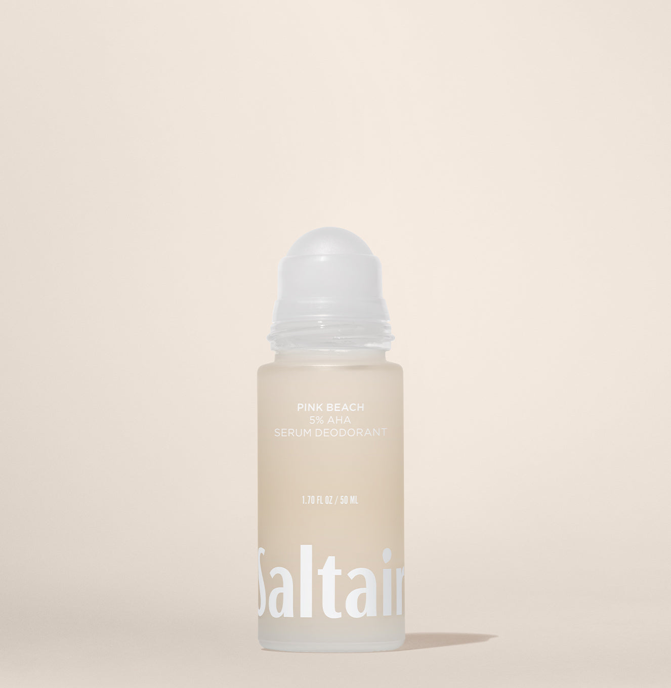 5% AHA Serum Deodorant – Pink Beach by Saltair - Non-toxic, STOP rated product free from harmful chemicals