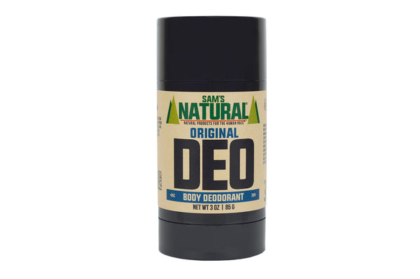 Deo Body Deodorant - Original by SAM'S NATURAL NATURAL PRODUCTS FOR THE HUMAN RACE - Non-toxic, STOP rated product free from harmful chemicals