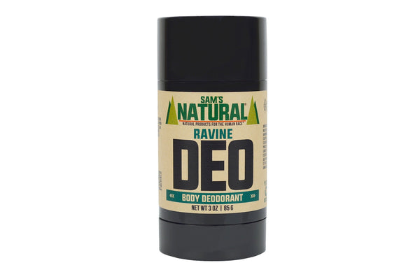 Deo Body Deodorant - Ravine by SAM'S NATURAL NATURAL PRODUCTS FOR THE HUMAN RACE - Non-toxic, SLOW rated product free from harmful chemicals