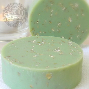 Natural Soap Bar - Aloe/Oatmeal by SAPPO HILL - Non-toxic, SLOW rated product free from harmful chemicals