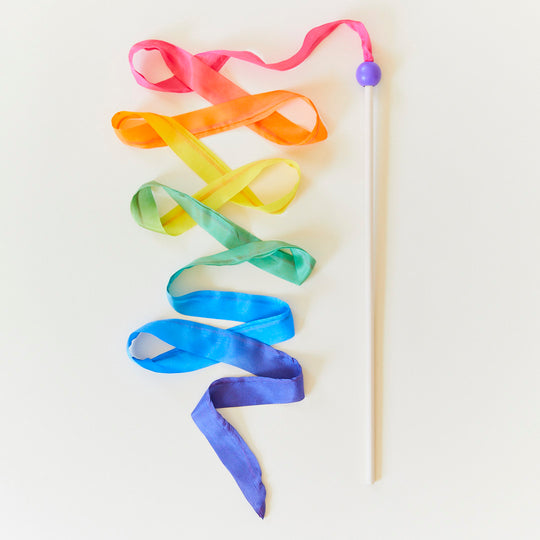 Rainbow Streamer by Sarah's Silks - Non-toxic, GO rated product free from harmful chemicals